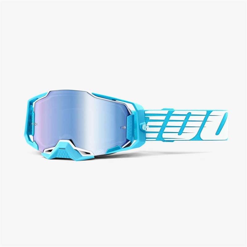 100% Armega Goggle Oversized Sky / Mirror Blue Lens (50721-250-01) мотоочки