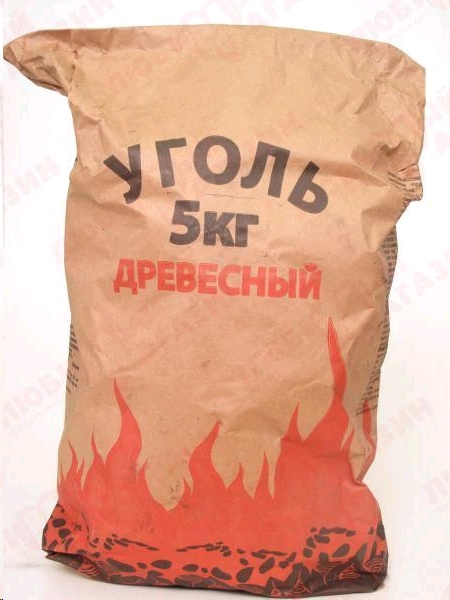 Уголь Древесный 5 кг. аксессуары