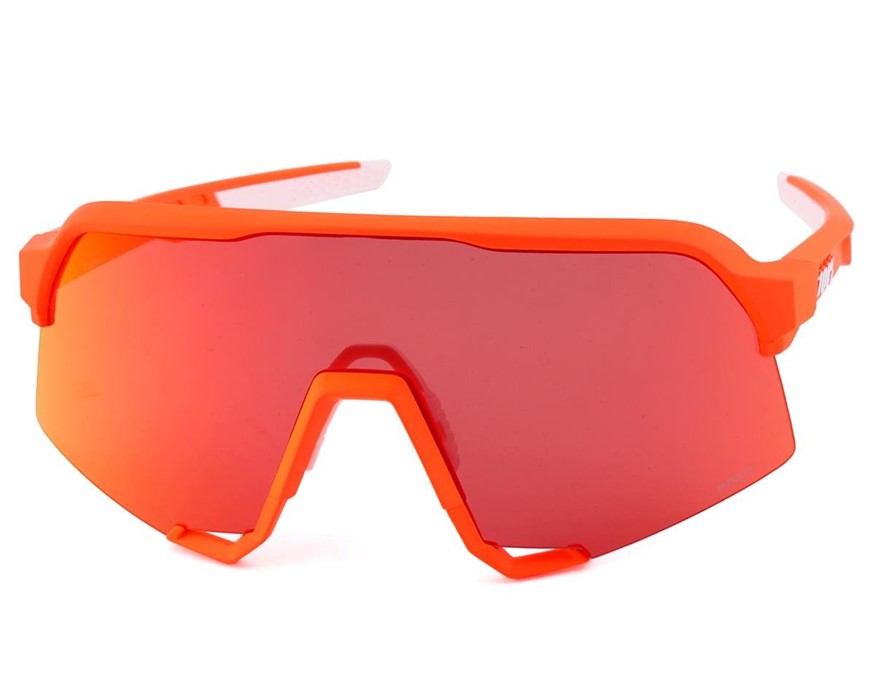 100% S3 Soft Tact Neon Orange / HIPER Red Multilayer Mirror Lens (61034-412-01) Очки спортивные
