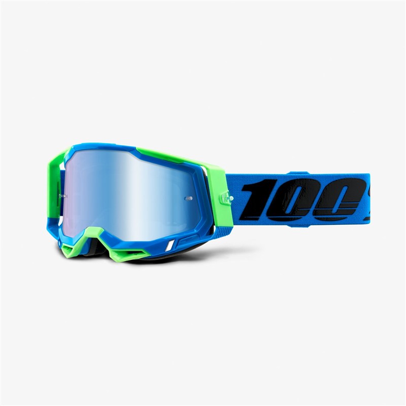 100% Racecraft 2 Goggle Fremont / Mirror Blue Lens (50121-250-12) мотоочки