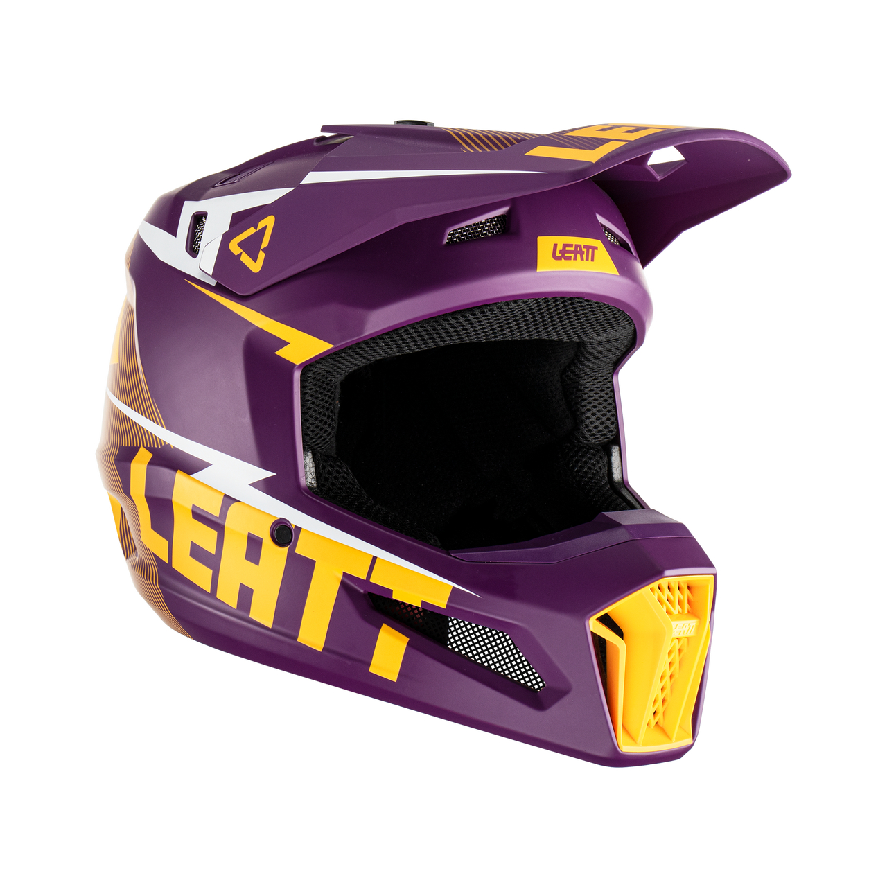 Leatt Moto 3.5 Junior Helmet (Indigo, M, 2023 (1023011600))подростковый Мотошлем