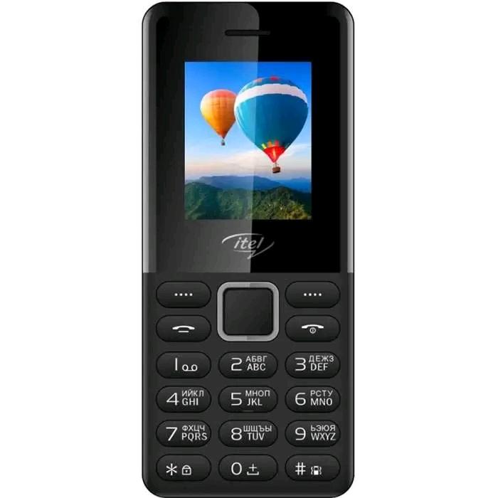 ITEL IT2163R DS Elegant Black Телефон мобильный