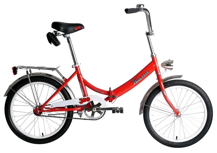 20 FORWARD KAMA 20 (20" 1 ск. рост. 14") 2023, красный/белый, RB3K013E8XRDXWH велосипед