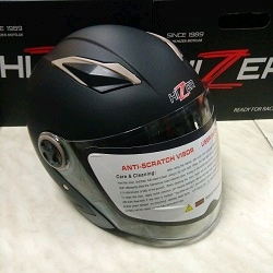 Мотошлемы HIZER 226 (M) matte-black
 открытый — фото, цена, купить