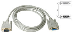 Buro кабеля VGA-15M/Fpro SVGA 15m/f для LCD мониторов 2 фильтра 1.8м Кабель