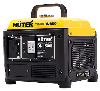 Бензиновые генераторы Huter DN1500i — фото, цена, купить