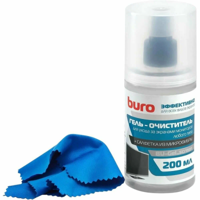 Чистящее средство Buro BU-Gel screen для экранов и оптики 200мл  от магазина Zakaz43