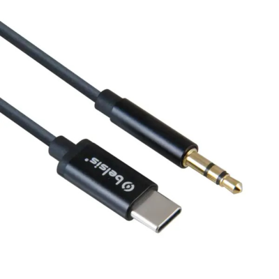 Видеокабели и переходники Аудиокабель (TypeC - 3.5mm Jack M) 2м Belsis BW1625 BW1625 от магазина Zakaz43