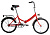 20 FORWARD KAMA 20 (20" 1 ск. рост. 14") 2023, красный/белый, RB3K013E8XRDXWH велосипед