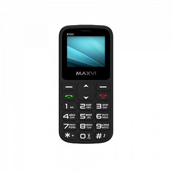 Сотовые телефоны Maxvi B100i black — фото, цена, купить