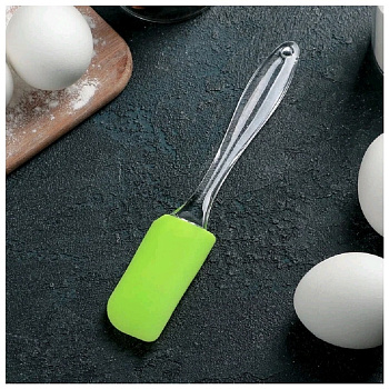 Кухонные принадлежности Лопатка силикон Лед 19см, микс — фото, цена, купить