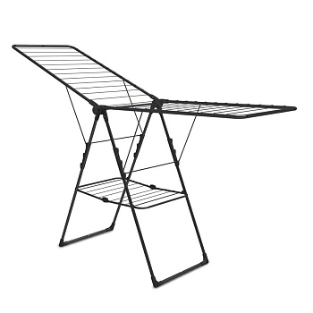 Сушилка для белья Сушилка для белья NIKA СБ8/Ч чёрный 21м двухуровневая — фото, цена, купить