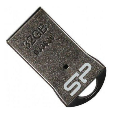 Флэш память USB 32GB Silicon Power Touch T01 SP032GBUF2T01V1K USB2.0 черный/серебристый SP032GBUF2T01V1K от магазина Zakaz43