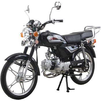 Мопеды Roliz ALPHA ECONOM (110) Glossy Black — фото, цена, купить