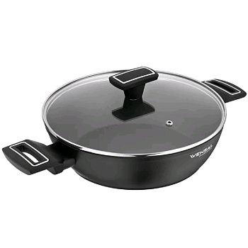 Сотейники Vensal Velours noir 1004VS с крышкой — фото, цена, купить