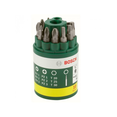 Биты Набор бит Bosch (PH,PZ,T) 9шт +универсальный держатель (452) 2.607.019.452 от магазина Zakaz43
