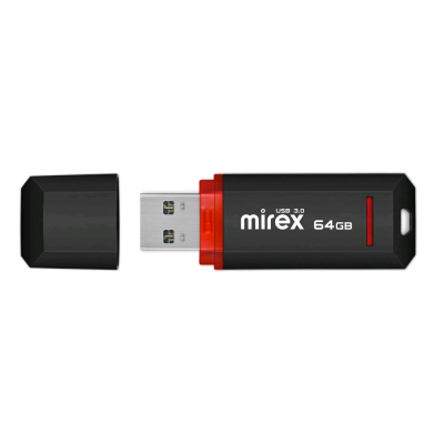 Флэш память USB 64GB Mirex Knight Черный (13600-FMUKNT64) 13600-FMUKNT64 от магазина Zakaz43