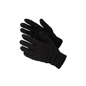 Перчатки Перчатки х/б Зимние Мастер, без пвх чёрные, двойные — фото, цена, купить