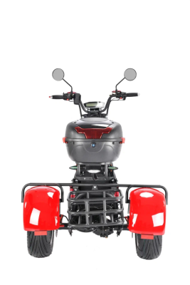 Электротрицикл White Siberia Pro Trike 3000W Red  от магазина Zakaz43