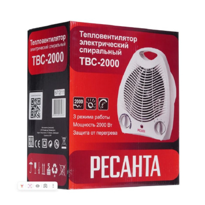 Тепловентиляторы Ресанта ТВС-2000 67/2/11 от магазина Zakaz43