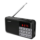 Радиоприемники Maxvi PR-02 black — фото, цена, купить