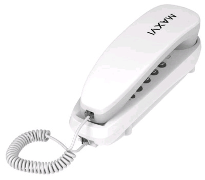 Телефоны проводные Maxvi CS-01 white 4452 от магазина Zakaz43