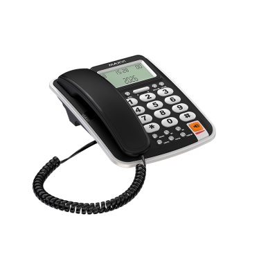 Телефоны проводные Maxvi CB-02 black 00000005786 от магазина Zakaz43
