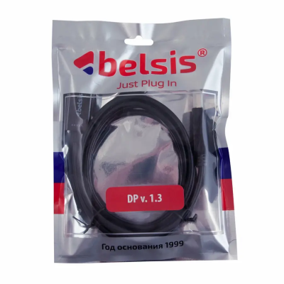 Видеокабели и переходники DisplayPort - HDMI 4K*2K 1.8м черный Belsis BW8805 BW8805 от магазина Zakaz43