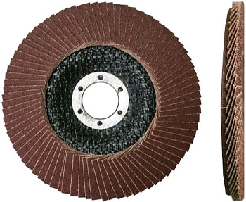 Круги лепестковые Лепестковый круг торцевой "125х22  Р120" (Луга) 4345 — фото, цена, купить