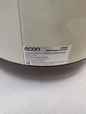 Термопоты Econ ECO-502TP Уценка с/н 07WJ2FT00597 085550 от магазина Zakaz43