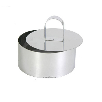 Формы для выпечки и противни Форма кулинарная Кольцо 10*4,5см с прессом — фото, цена, купить