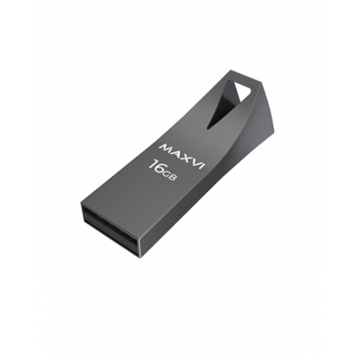 Флэш память USB 16GB Maxvi MK2 dark grey (FD16GBUSB20C10MK2) 4823 от магазина Zakaz43