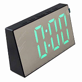 Радиоприемники LED MIRROR DS-3699 зеленый — фото, цена, купить