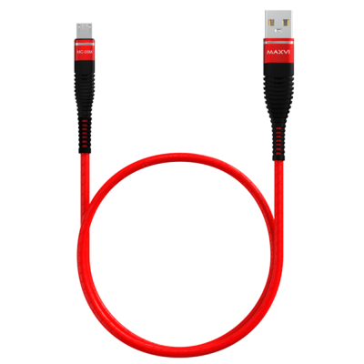 Кабель USB USB  2.0  AM/Micro 1м Maxvi MC-05M red 3053 от магазина Zakaz43