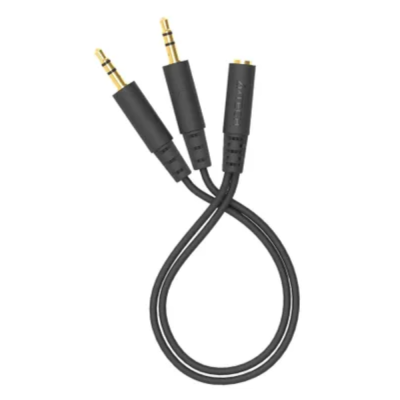 Кабель USB A4Tech AD-4P JACK 3.5 (F)/2XJACK 3.5 (M) 0.2М. ЧЕРНЫЙ AD-4P от магазина Zakaz43