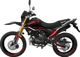 VENTO ENDURO 250 ЭПТС (BLACK/RED) 2022г Мотоцикл