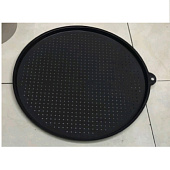 Формы для выпечки и противни Rettal MER16523-20 Круг черный с отверстиями 35см — фото, цена, купить