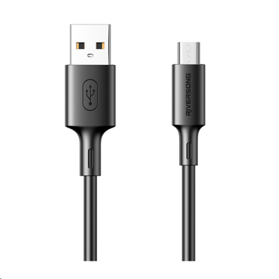Кабель USB USB  2.0  AM/Micro 1м Riversong Zeta CM118 black CM118 от магазина Zakaz43