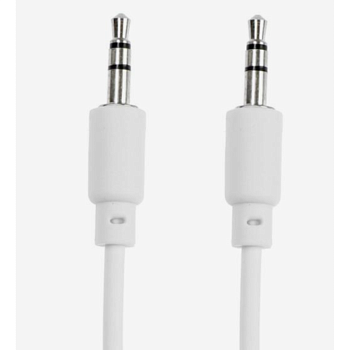 Видеокабели и переходники Аудиокабель (3.5mm Jack M - 3.5mm Jack M) 1м Belsis BL1028 белый — фото, цена, купить