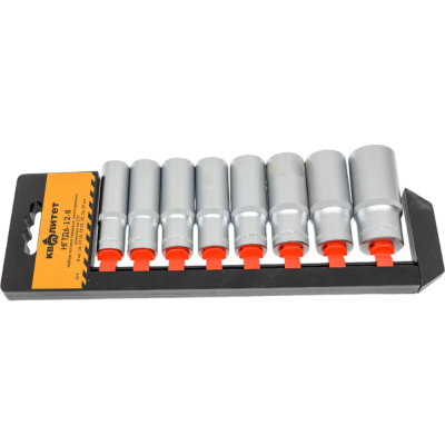 Головки Набор головок 6-гранных Квалитет длинных 16-27 мм НГТД6-12-8 5027027 от магазина Zakaz43