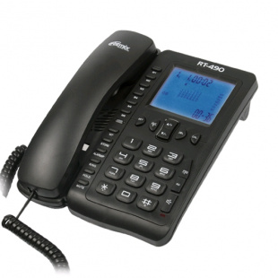 Ritmix RT-490 black Телефон проводной