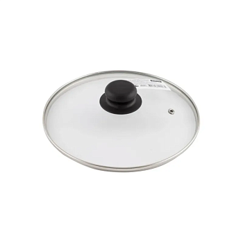 Крышки Mallony 987016 22см, стекло/металл/пластик, метал.обод, паровыпуск — фото, цена, купить
