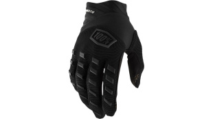 100% Airmatic Youth Glove (Black/Charcoal, L, 2022 (10001-00002))подростковые мотоперчатки
