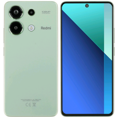 Смартфоны Xiaomi Redmi Note 13 6/128Gb Mint Green MZB0G6GRU от магазина Zakaz43