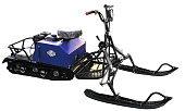 Мотобуксировщики ЛИДЕР-СИГМА-2Е, 9л.с, KP230PRO с лыж. модул. с электростартером, TAV2-40. 500х2424мм (арт.52347) — фото, цена, купить