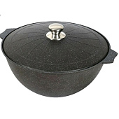 Утятницы,казаны Кукмор Мечта "Гранит black"  510802 а/п литой — фото, цена, купить