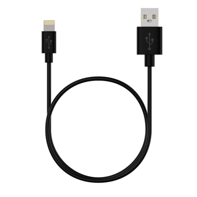 Кабель USB USB  2.0  AM/Lightning 1м Maxvi MC-03 black 4484 от магазина Zakaz43