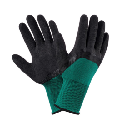 Перчатки Перчатки нейлоновые вспененные с латексным покрытием, №33 полн.облив зел/черные ТЕХНО (12/6000)*Ч  от магазина Zakaz43