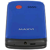 Сотовые телефоны Maxvi E7 blue — фото, цена, купить