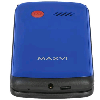 Сотовые телефоны Maxvi E7 blue — фото, цена, купить